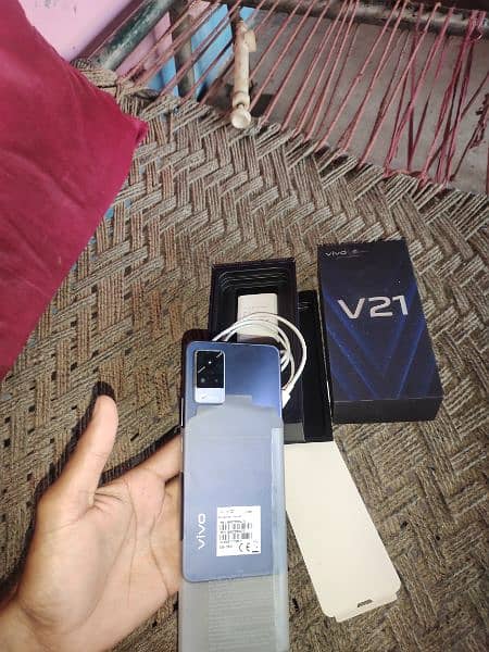 vivo v21 box complete 1