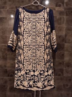 agha noor 3 piece dress