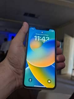 iPhone x 255gb official approved 10/10 condition zero fault .