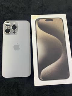 iPhone 15 pro max Natural PTA