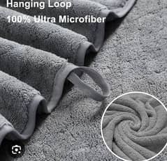 hand towel with hanging loops