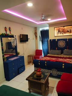 Studio full furnished flats available for rent