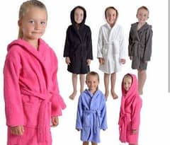 bath robe / bath gown for 5 to 9 years