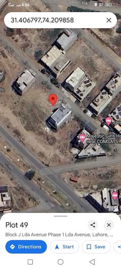 Plot For Sale Lda Avenue-1 J Block Near COMSATS University