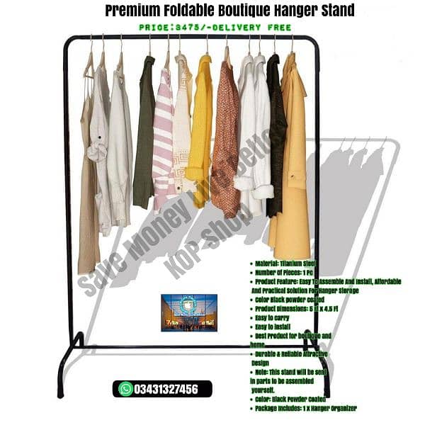 Cloth Hanging Stand Racks 16