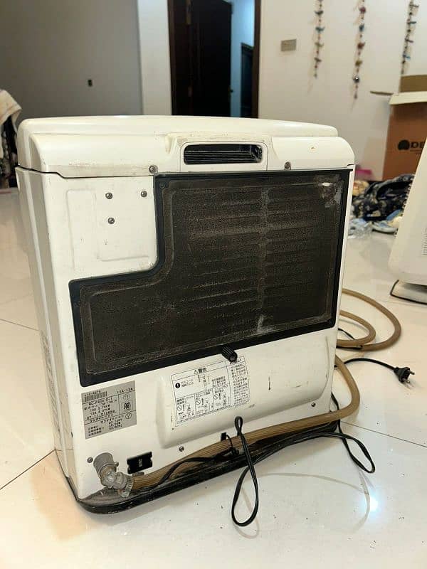 Electric and gas heater 2