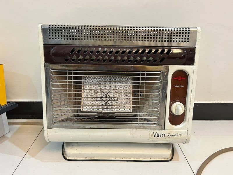 Electric and gas heater 3