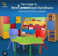 Montessori school furniture. white boards and carpets available