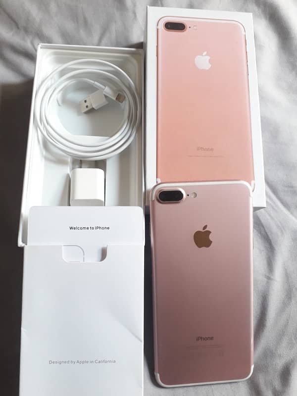 iPhone 7 Plus 32gb Pta Approved With Box Charge 3