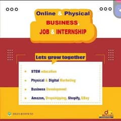 office based IT jobs / internship for male n female