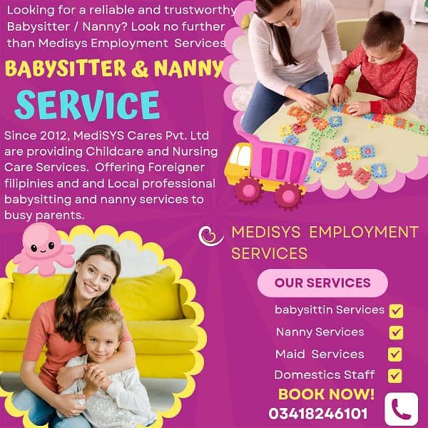 Filipino & Local Nanny Baby sitters
Maid
Care giver helper Babysitter 0