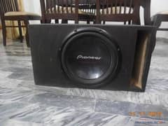 Pioneer Woofers and Amplifier