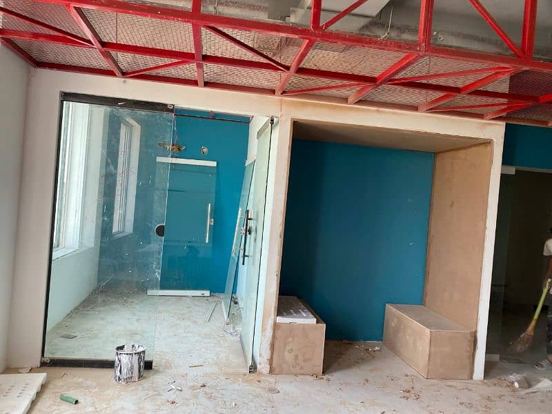 dumpa  ceiling /gypsum board partition/office / ceiling work /drywall 5