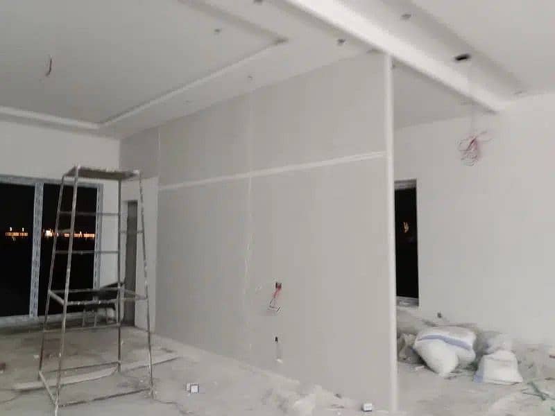 dumpa  ceiling /gypsum board partition/office / ceiling work /drywall 6