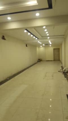 Hall for rent in Johar town main Pia road near signal for (Call center + Software house + Marketing office Best for ladies salon and consultancy visa setup and other setup as you want)