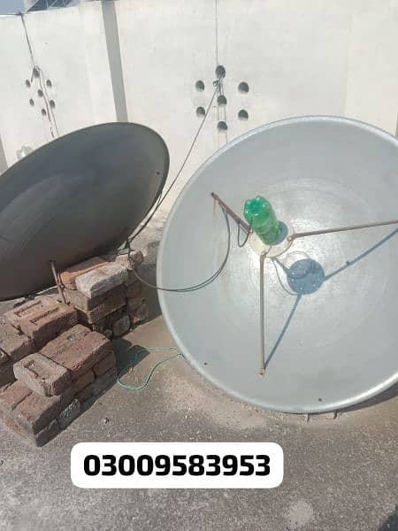 Dish Antenna & Receiver Cable 3