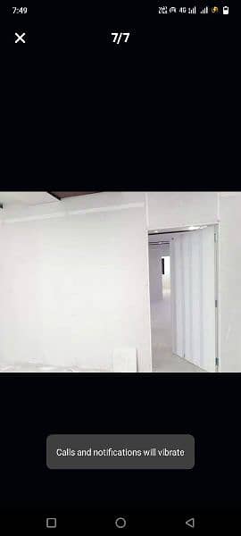 Gypsum partition and ceiling 9