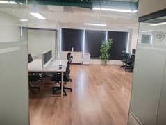 Fully furnished office space available for rent in gulberg Lahore