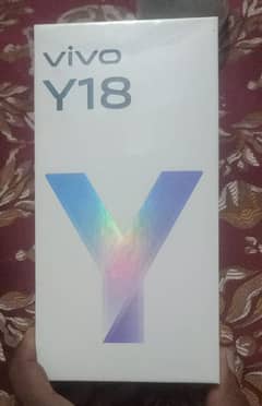 vivo y18  6/128 gb box pack no box open