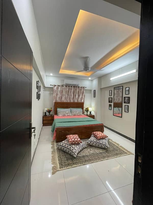 2 bed furnished for rent 24