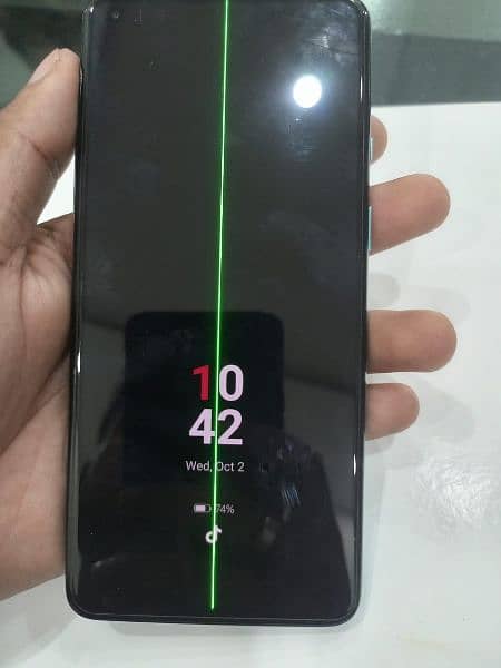 oneplus 8t display one line 2