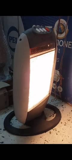 Halogen rod heater