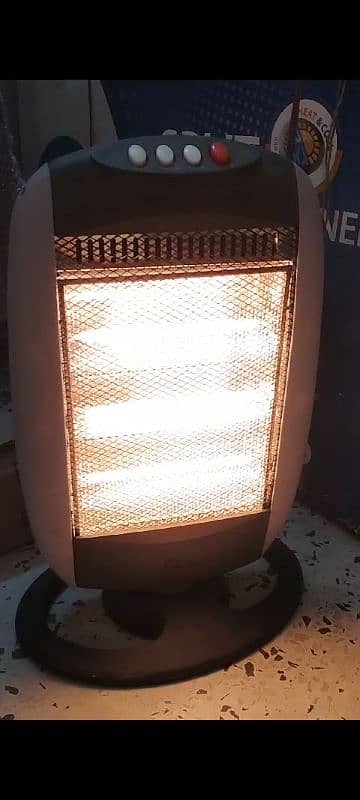 Halogen rod heater 1