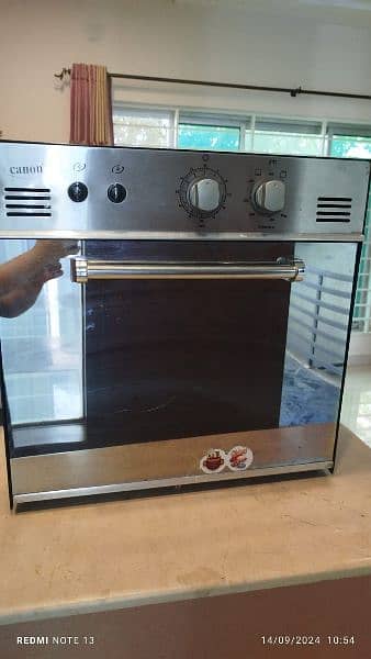 Canon Gas Oven - Almost new 6