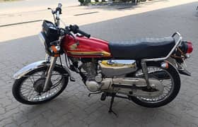 Honda cg 125 special eddition 1st Owner one hand use