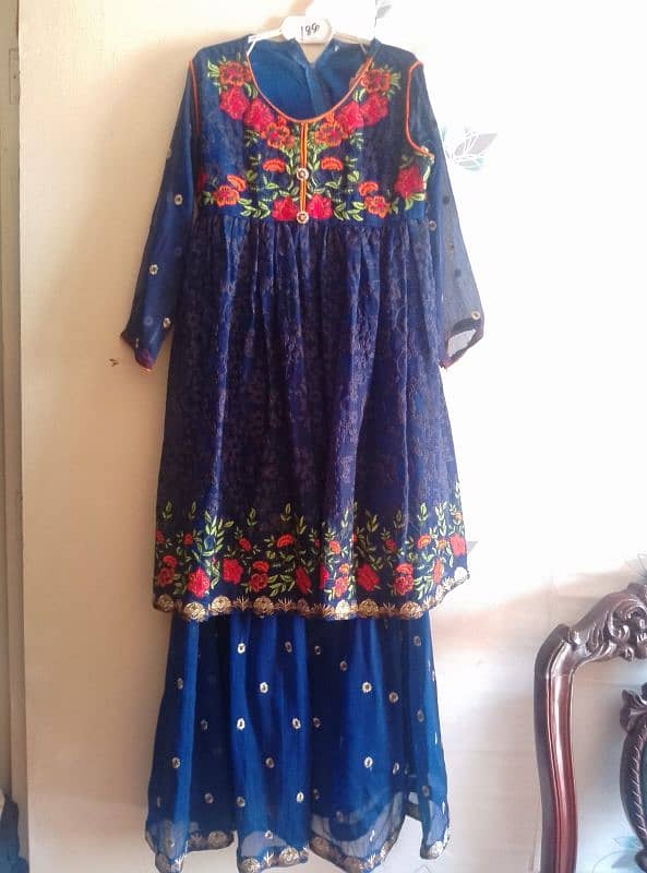 Shiffon Dark blue women 3