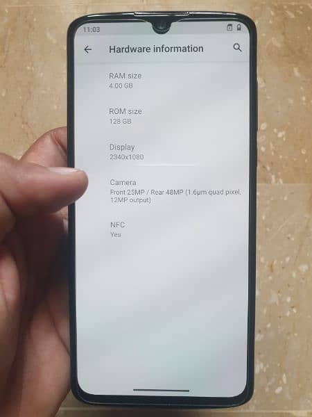 Motorola Z4 128GB Non PTA 6