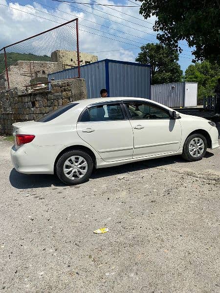 Toyota Corolla 2009 Xli convert Gli Islamabad number 03225322487 6