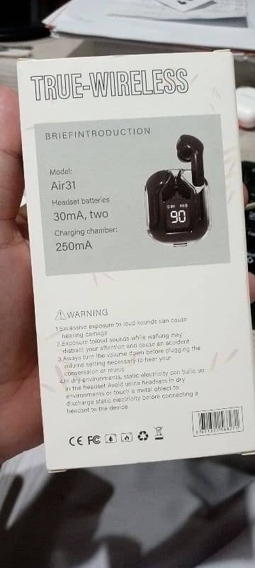 Headset Air31 Bluetooth 3