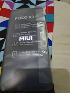 POCO X3 NFC 6+2 GB ram 128GB MEMORY