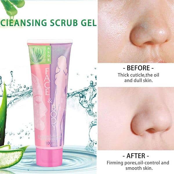 1 x Face & Body Scrubbing Gel 4