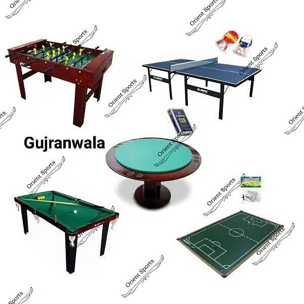 INDOOR GAMES\TABLE TENNIS TABLE\SNOOKER TABLE\POOL TABLE\CARROM BOARD\ 6