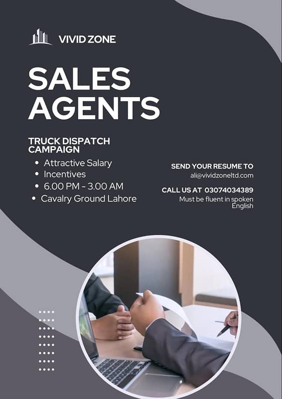 Sales Agent for Truck Dispatch 1