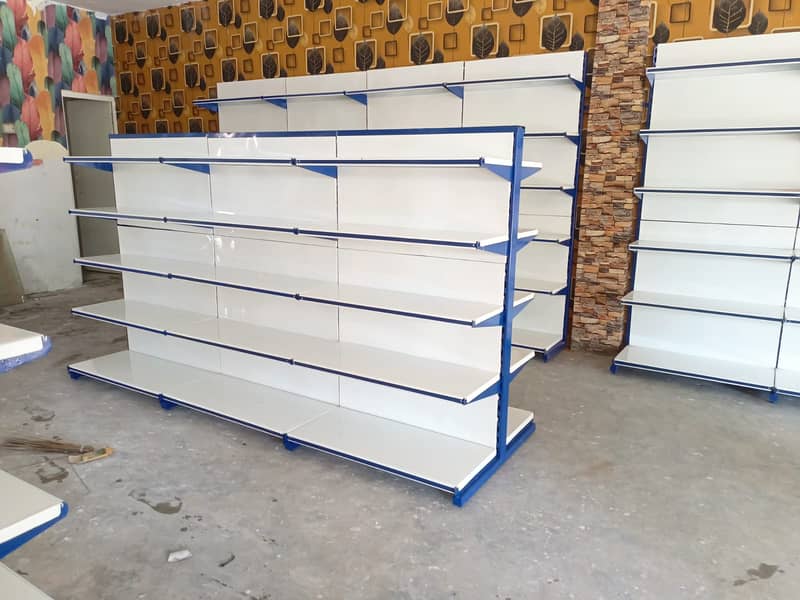 Wall rack/ Store Rack/ Gondola Rack/ Cash counters/ Trolleys/ Baskets 13