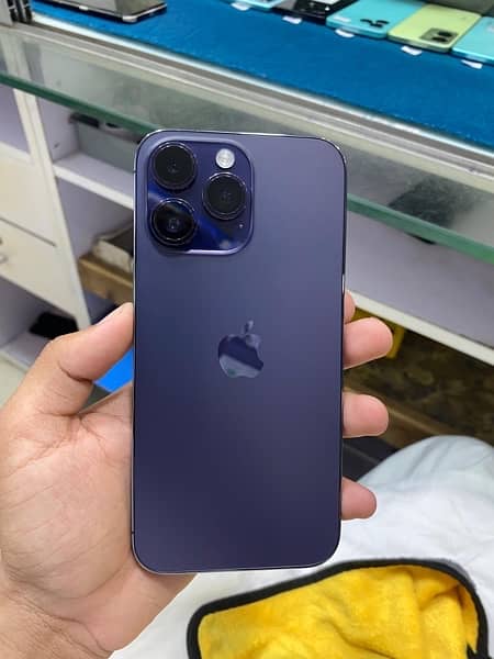 iphone 14 pro max deep blue 256gb non pta 3