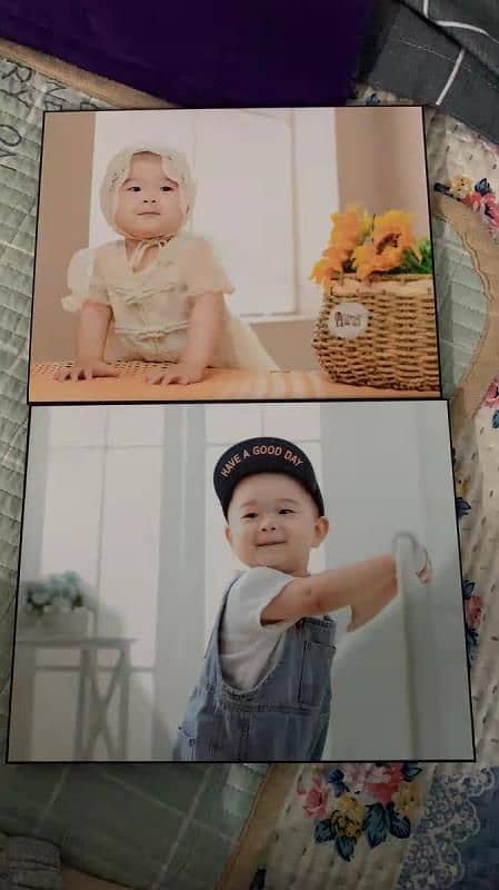 Clearance!!! 8*10  inches wooden self-pasted photo frame 0