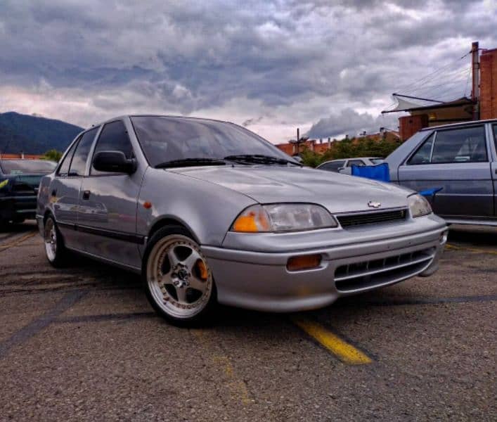 Suzuki Swift/Margalla Plus GLX Japanese Front Bumper Colombian Model 8