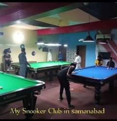 Snooker club for sale with complete setup in very hot location