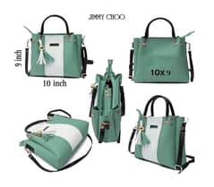 5 pcs. woman leather Handbag set 0