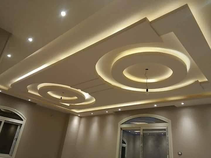 False Ceiling, Vinyl Flooring, Wallpaper, Gypsum Ceiling 0