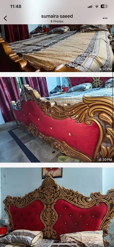 bed for urgent sale 1