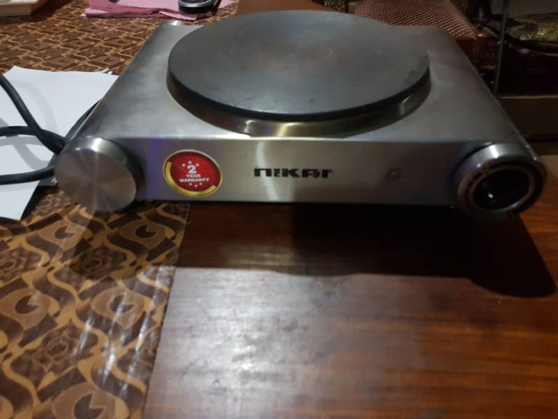 Air fryer imported from USA and nikai hot plate 8