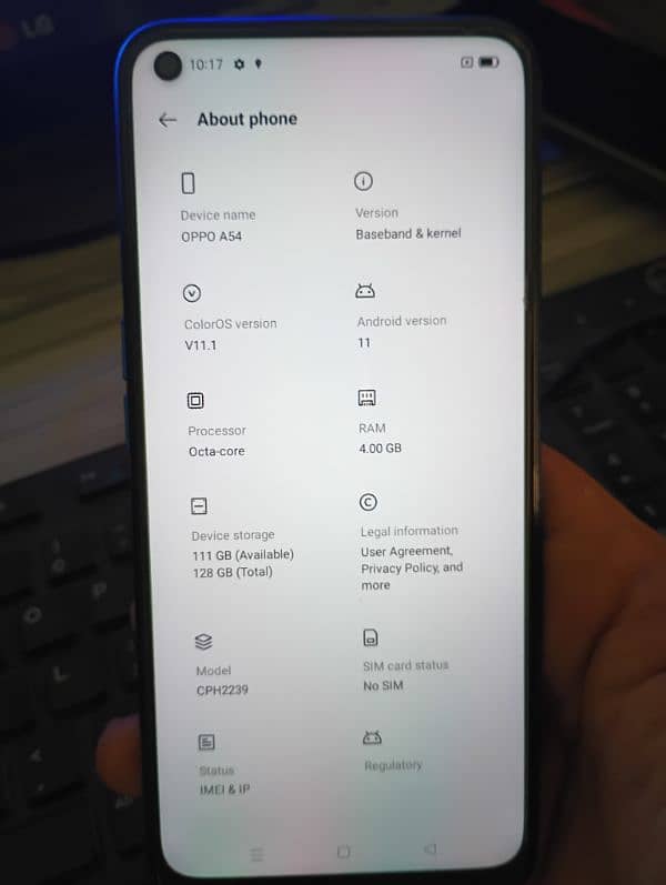 OppoA54 for sale 3