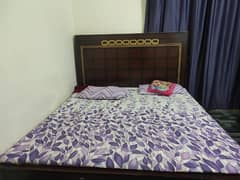 Double bed with mattres