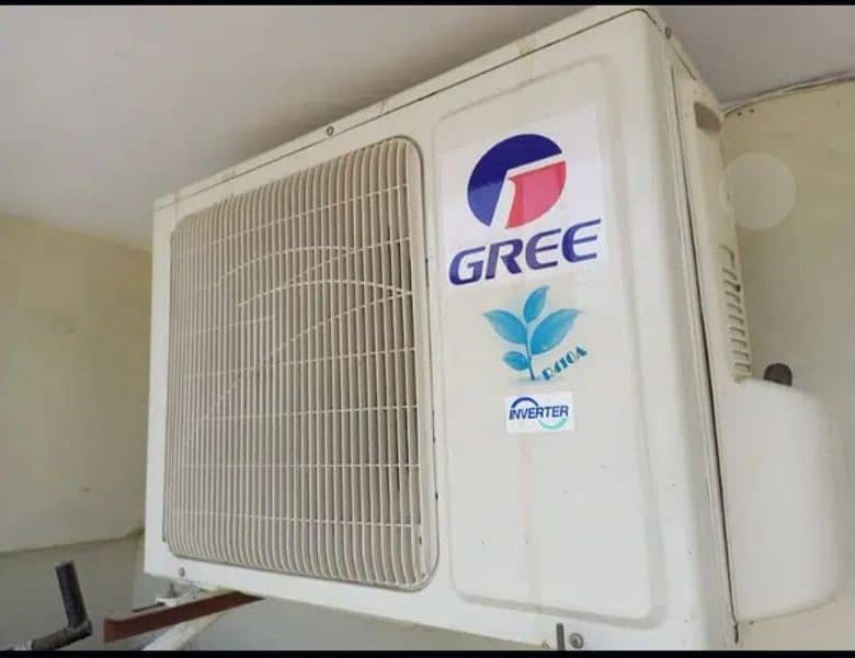 Gree ac inverter 1.5 ton fully working condition 1