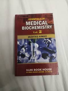 Essential of medical biochemistry by mushtaq ahmed vol 1 & 2